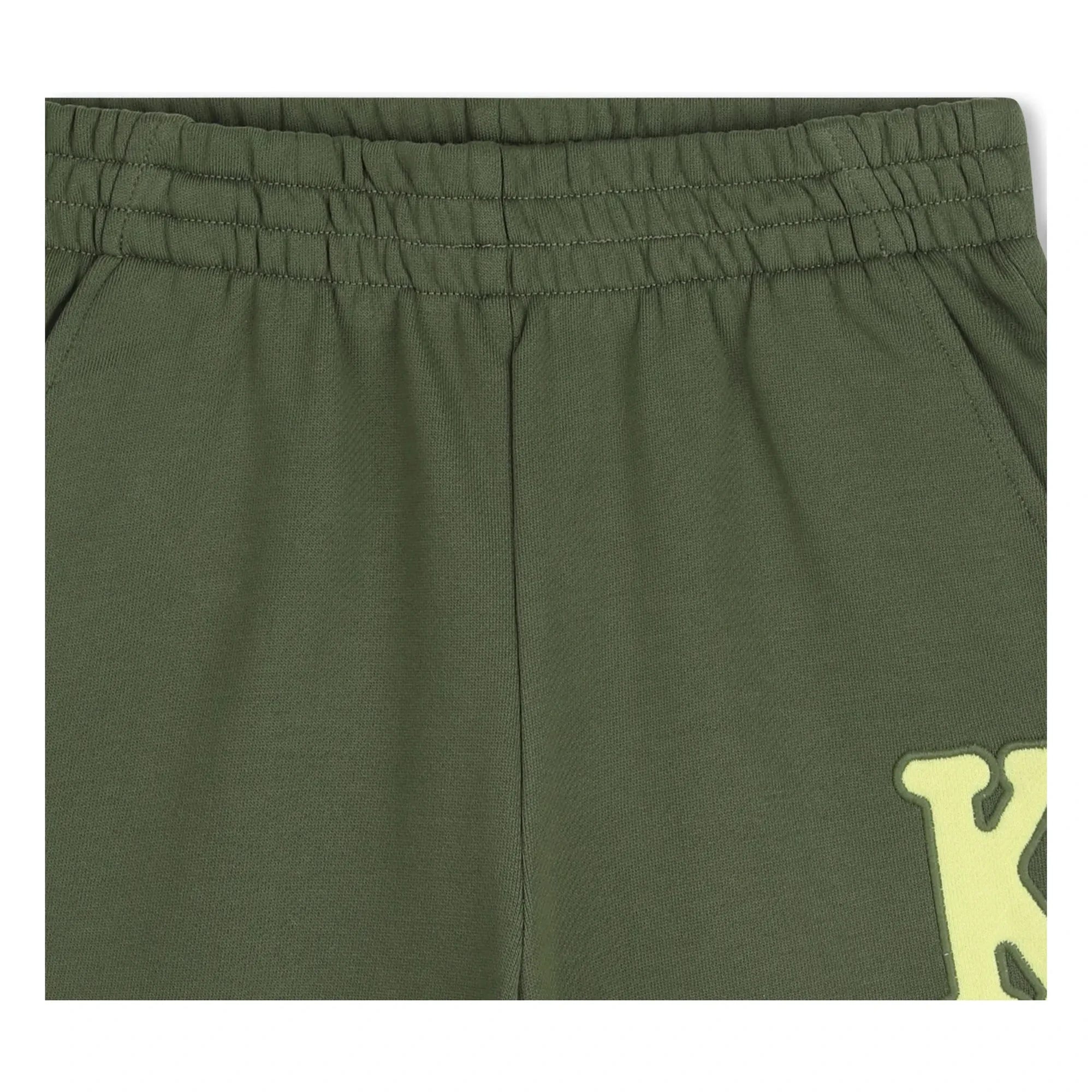Kenzo - Eden Jungle K polar Bermuda şort | Haki