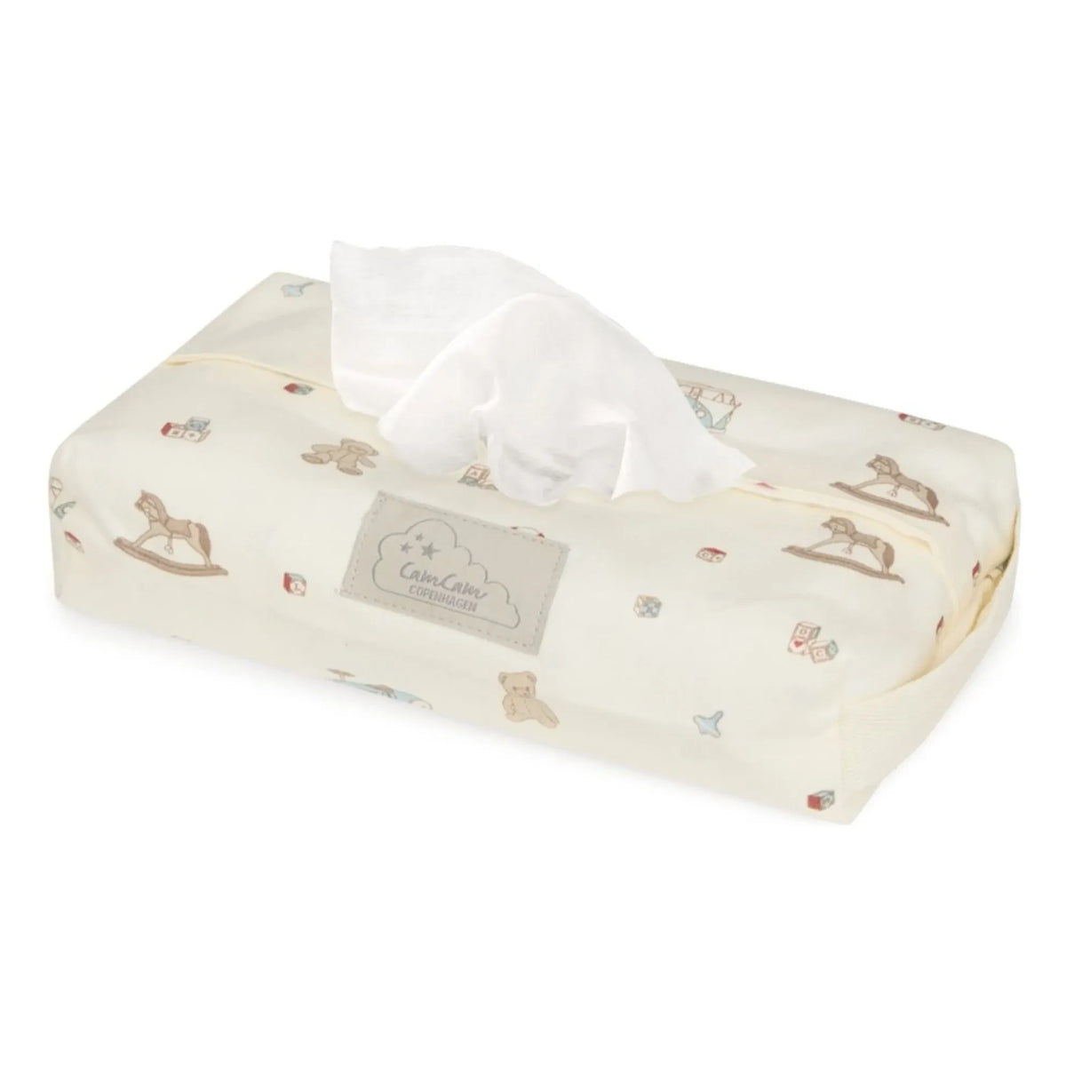 Cam Cam - Vintage Toys wipes kutusu | Bej