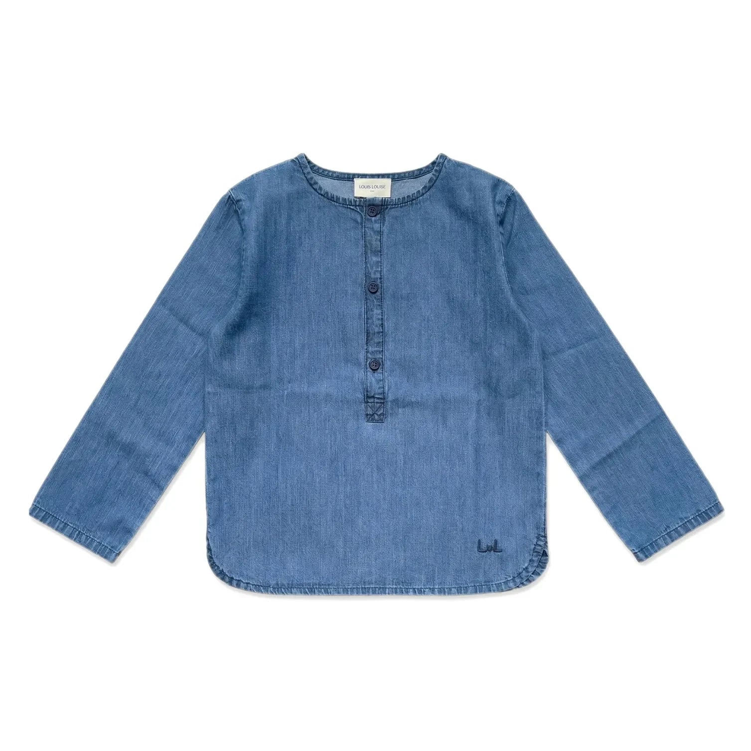 Louis Louise - Oncle Chambray Gömlek | Mavi