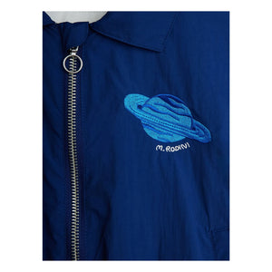 Mini Rodini - Planet Geri Dönüştürülmüş Elyaf Bomber Ceket | Mavi