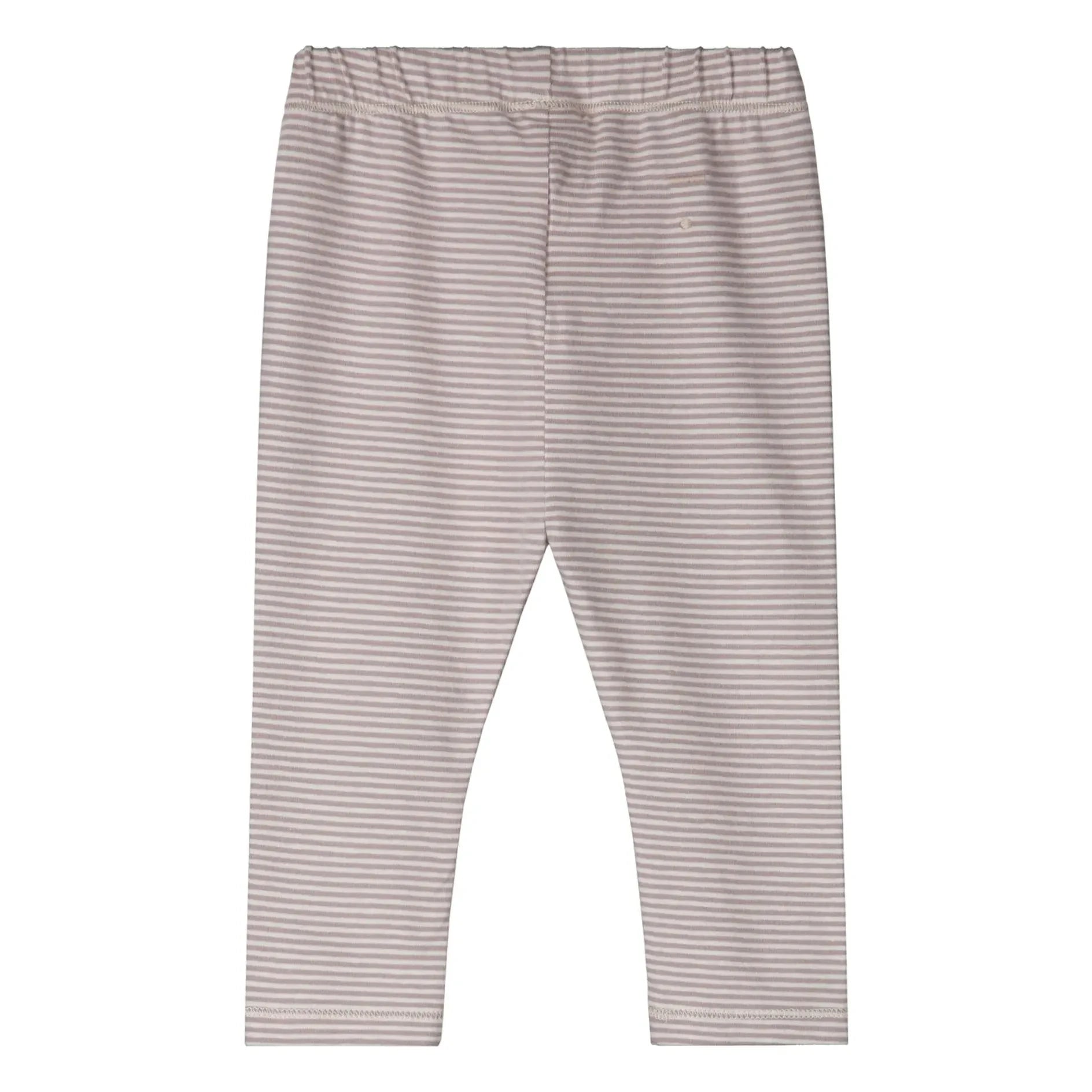 Gray Label - Çizgili Organik Pamuklu Tayt | Mauve