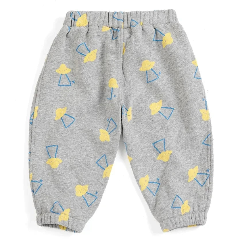 Bobo Choses - Jogger saucers Organik Pamuklu Bebek | Kırçıl gri