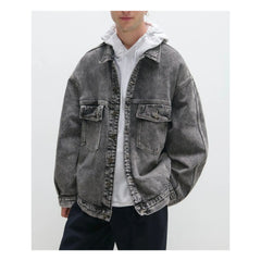 American Vintage - YopDay-B Pamuk ceketler | Koyu heather gri