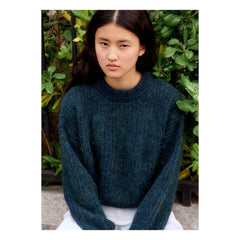 Surprise Paris - Grace Super Kid Mohair kazak | Petrol mavisi