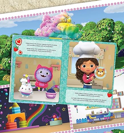 فيدال - بيت دمية غابي كتاب النشاط والقصص باللغة الإنجليزية