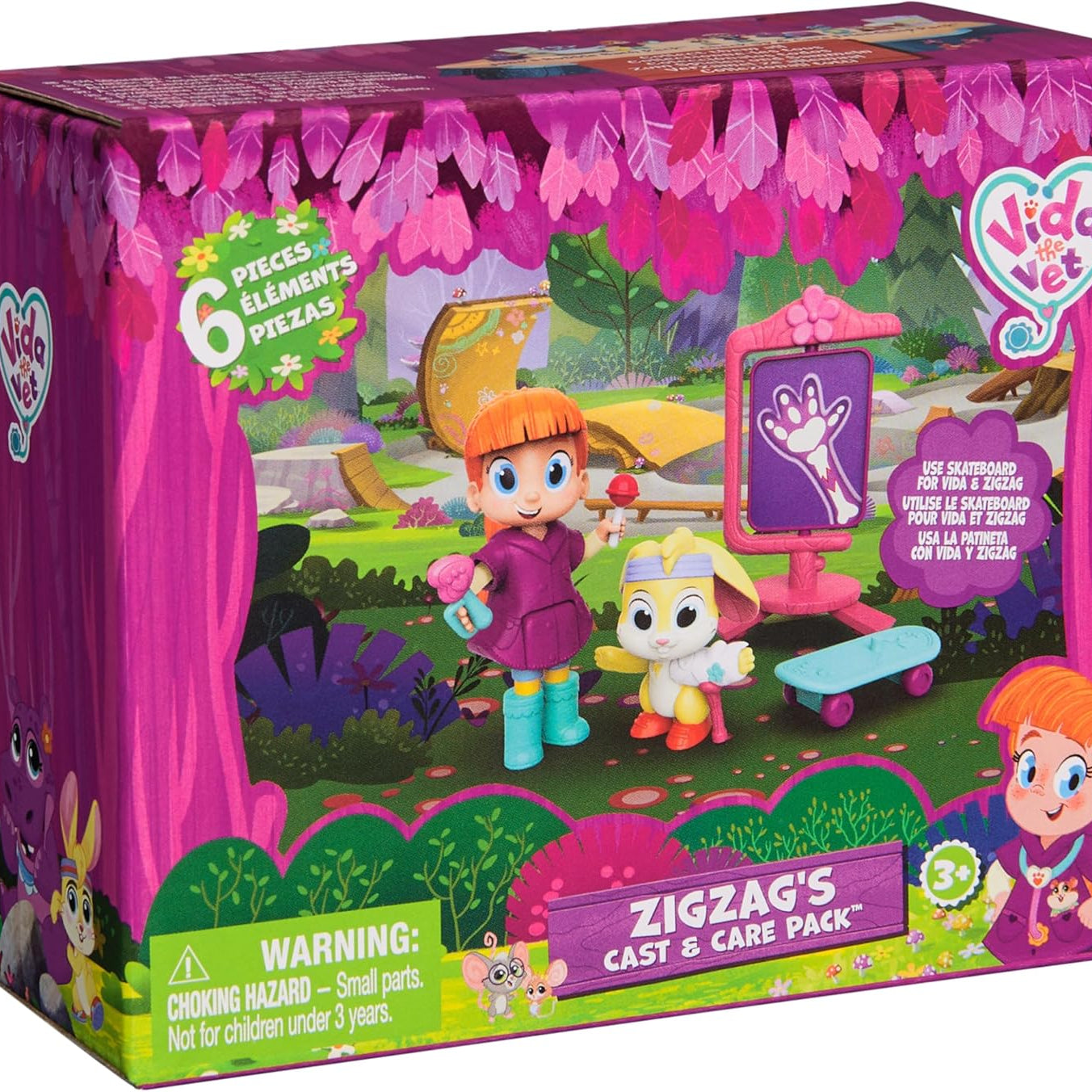 دينوسي - فيدا الطبيب البيطري، فيدا وزيج زاج من شخصيات الحركة زيج زاج