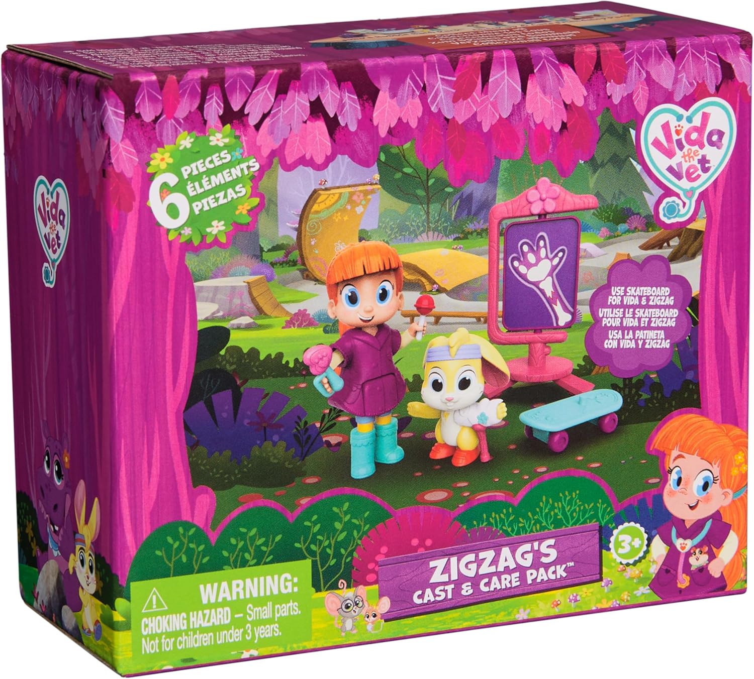 دينوسي - فيدا الطبيب البيطري، فيدا وزيج زاج من شخصيات الحركة زيج زاج