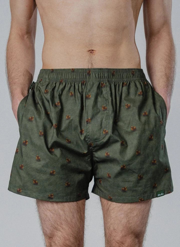 Pockies - Koyun Boxer Şort | Yeşil