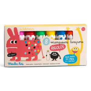 Moulin Roty - Stamp Markers - Les Schmouks