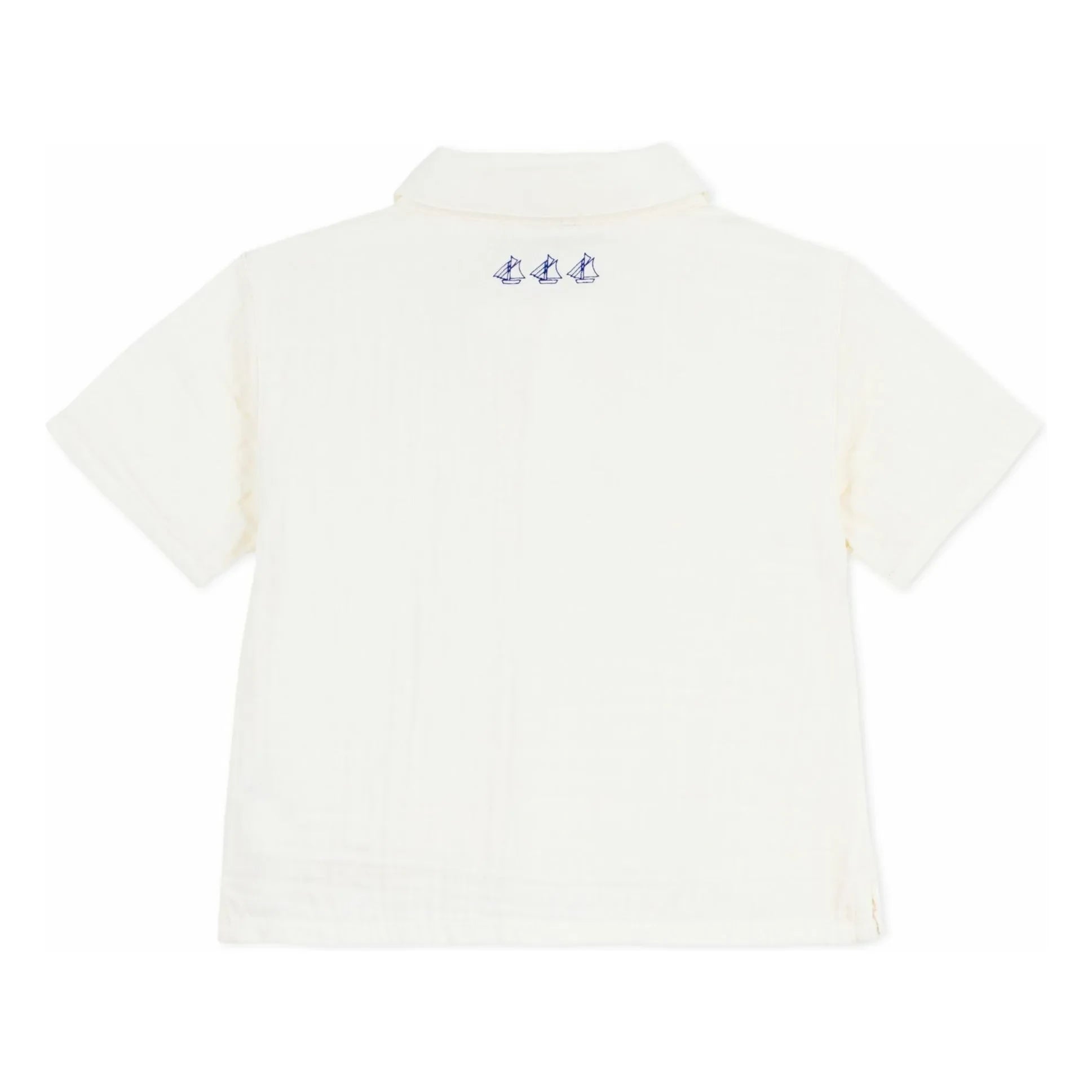 Petit Bateau - Organik Pamuk Gazlı Gömlek | Beyaz