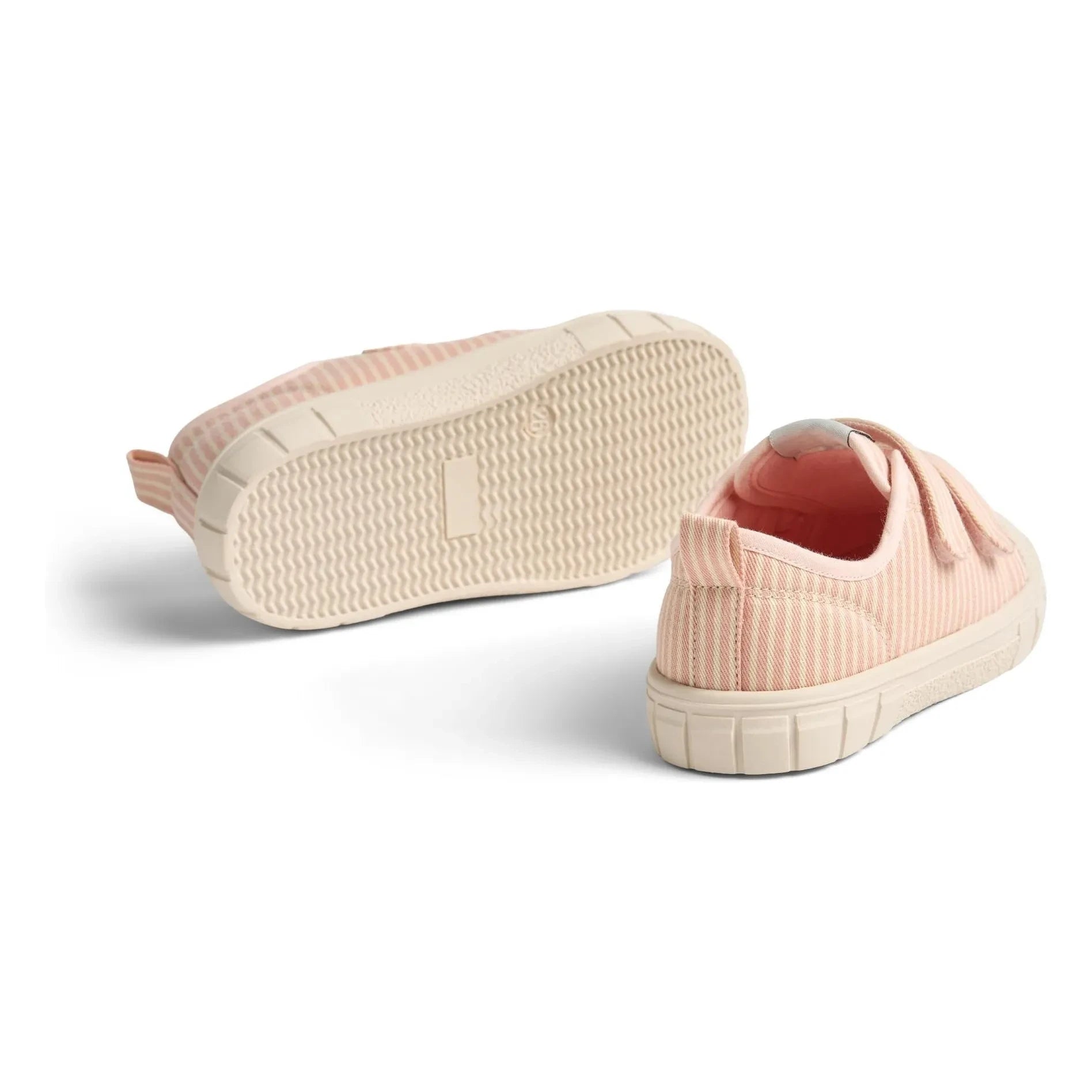 Wheat - Bobbie Çizgili Çizilme Sneakers | Pudra Pembe