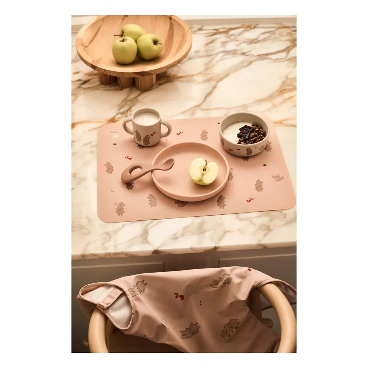 Liewood - Jude Silikon Amerikan Servis Seti | Wild child/Rosey