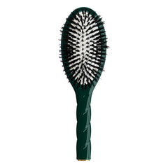 La Bonne Brosse - L'Universelle Twist N°01 Saç Fırçası - Care & Shine | Zümrüt yeşili