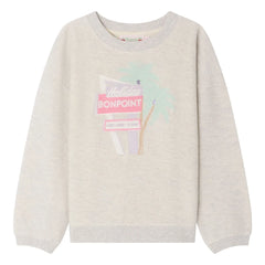 Bonpoint - Tayla organik pamuk sweatshirt | Heather grey