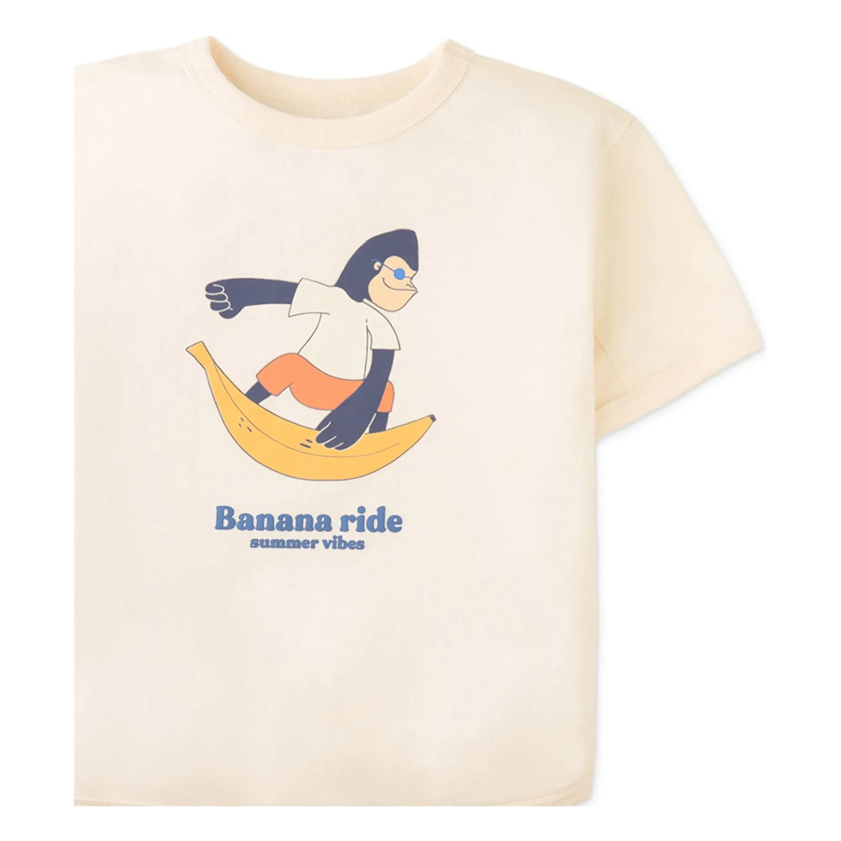 Gingersnaps - Chalice Banana Ride Tişört | Ecru