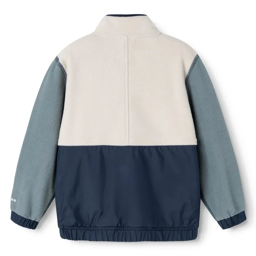 Liewood - Wynn Fleece Sweatshirt مصنوع من ألياف معاد تدويرها | أزرق