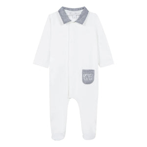 Tartine et Chocolat - Foliage Sleepwear Pijama | Beyaz