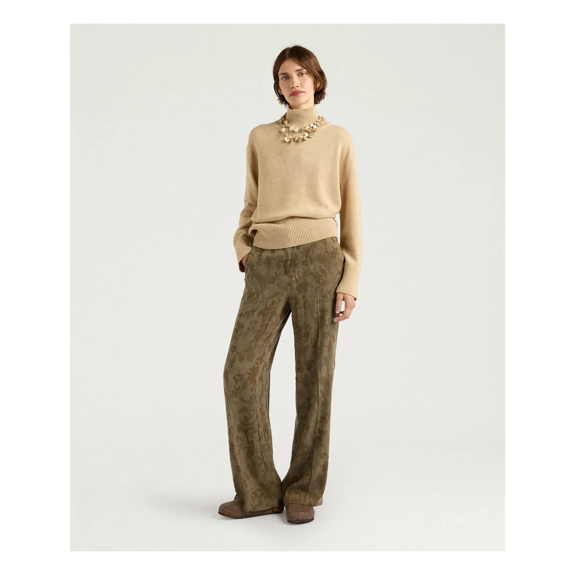 Momoni - Milton Bis pantolon | Haki