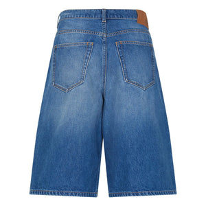 Smallable Woman - Paola Denim Bermuda Şort | Denim mavi