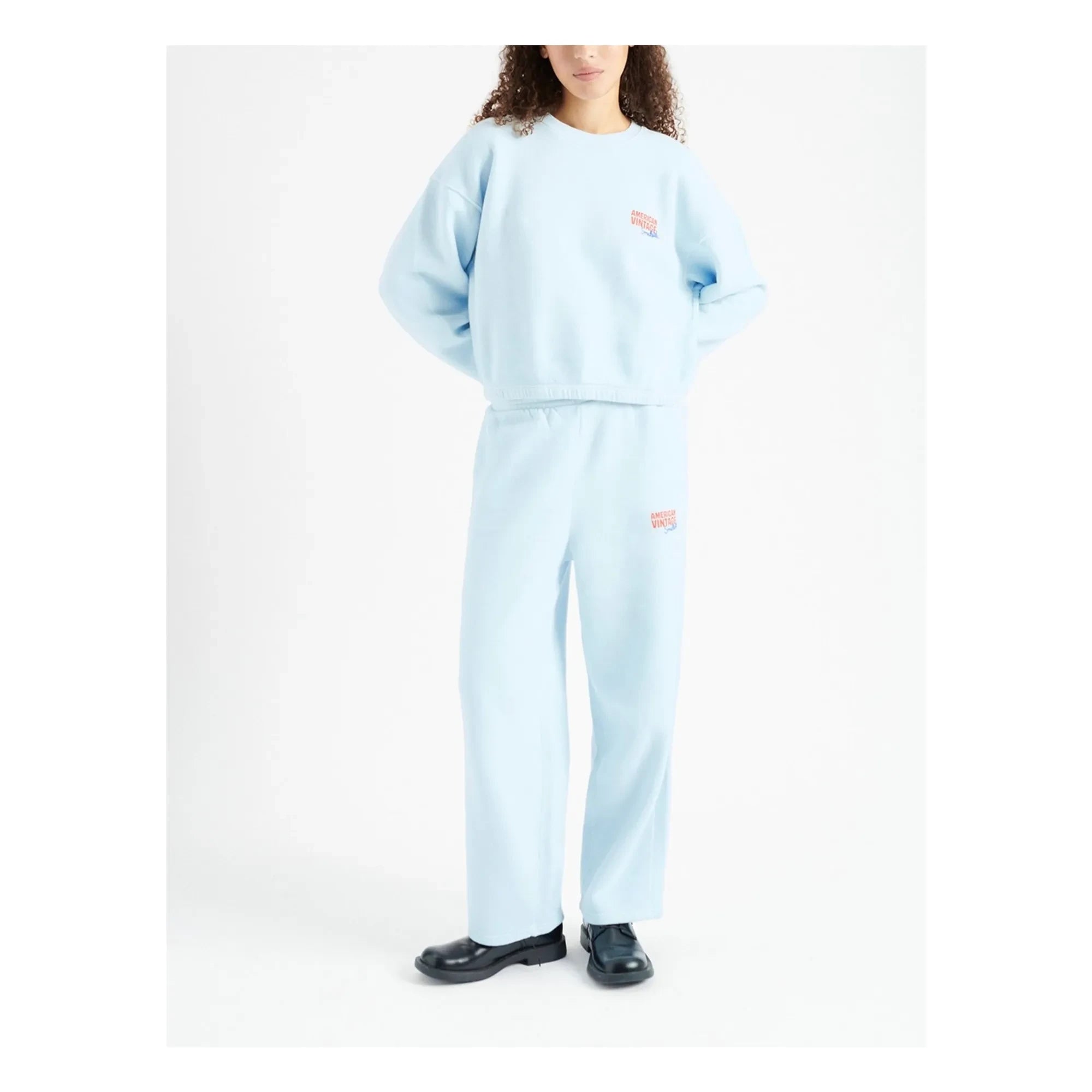 American Vintage - American Vintage X Smallable iş birliği - Izubird Jogger | Açık mavi