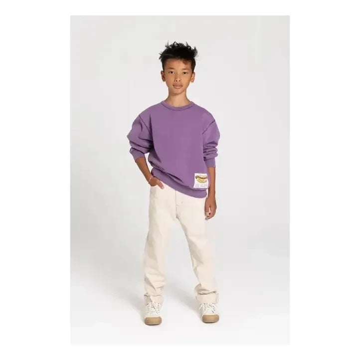 Finger in the nose - Blow organik pamuk sweatshirt | Mauve