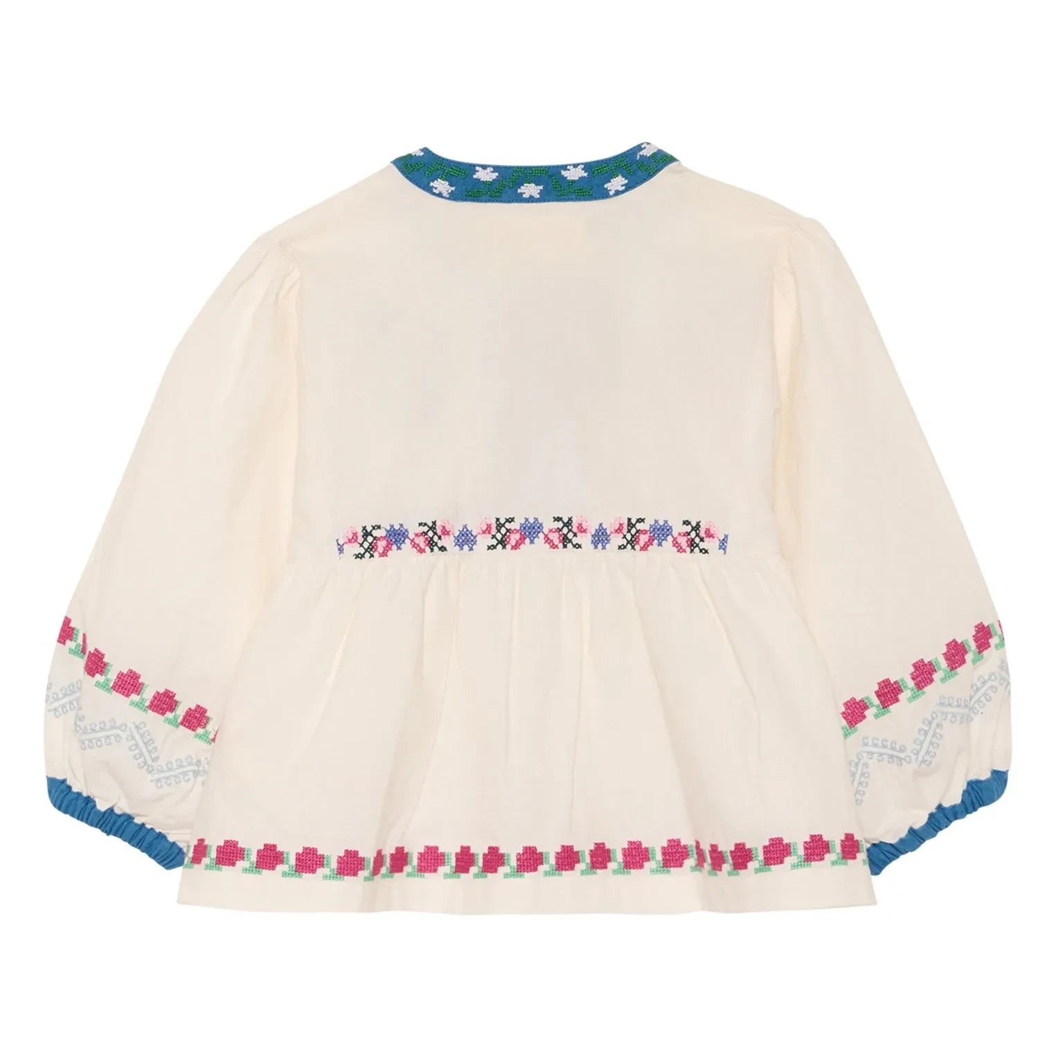 SISSEL EDELBO - Blouse Falka Organik Pamuk - Çocuk koleksiyonu | Ekru