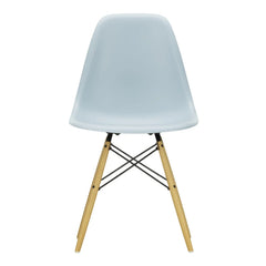 Vitra - DSW plastik sandalye - akçaağaç taban - Charles & Ray Eames | Mavimsi gri