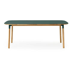 Normann Copenhagen - Form Dikdörtgen Masa 95x200cm | Yeşil