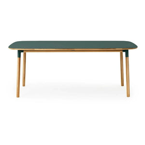 Normann Copenhagen - Form Dikdörtgen Masa 95x200cm | Yeşil