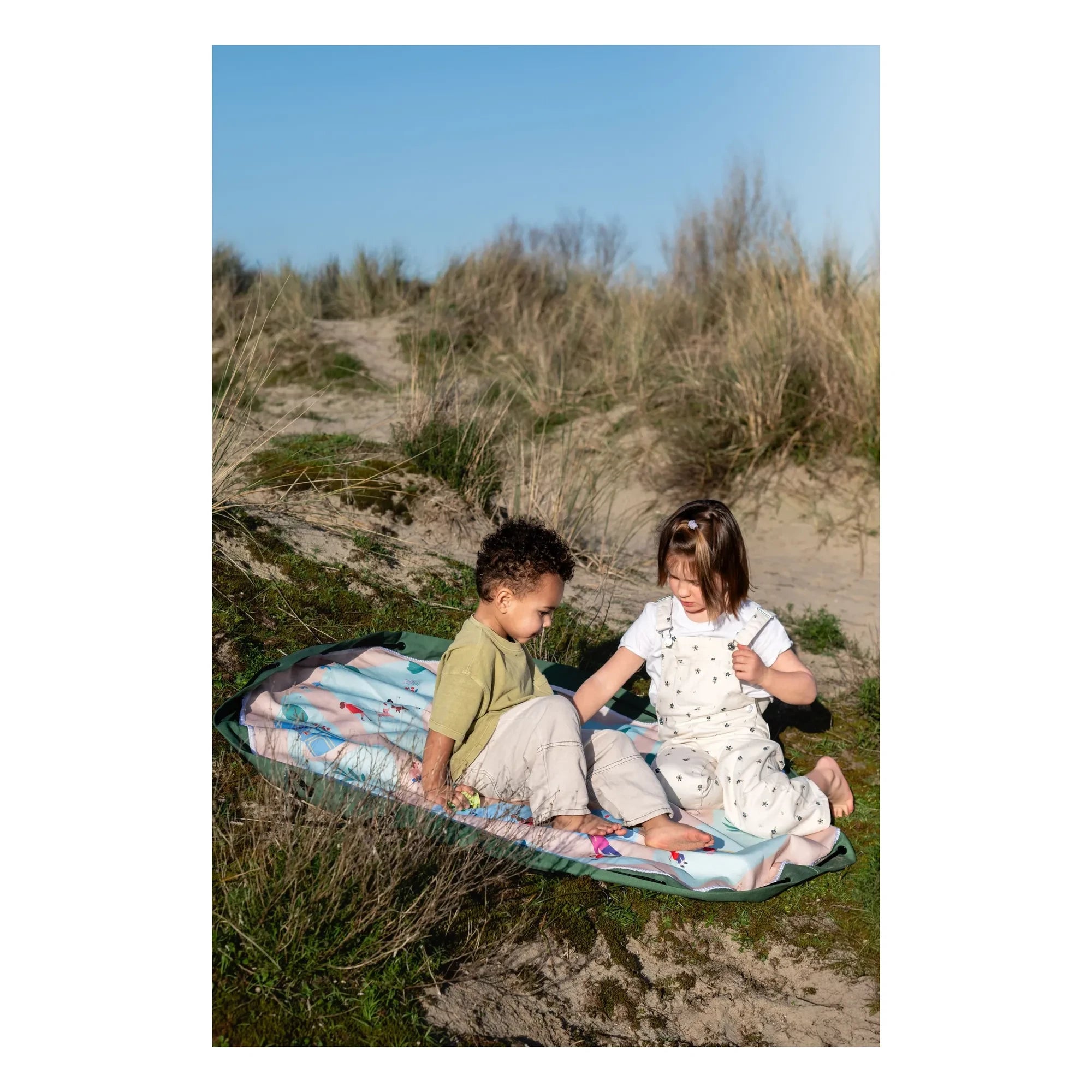 Play and Go - Çanta / Noomad açık hava oyun matı - Park | Yeşil