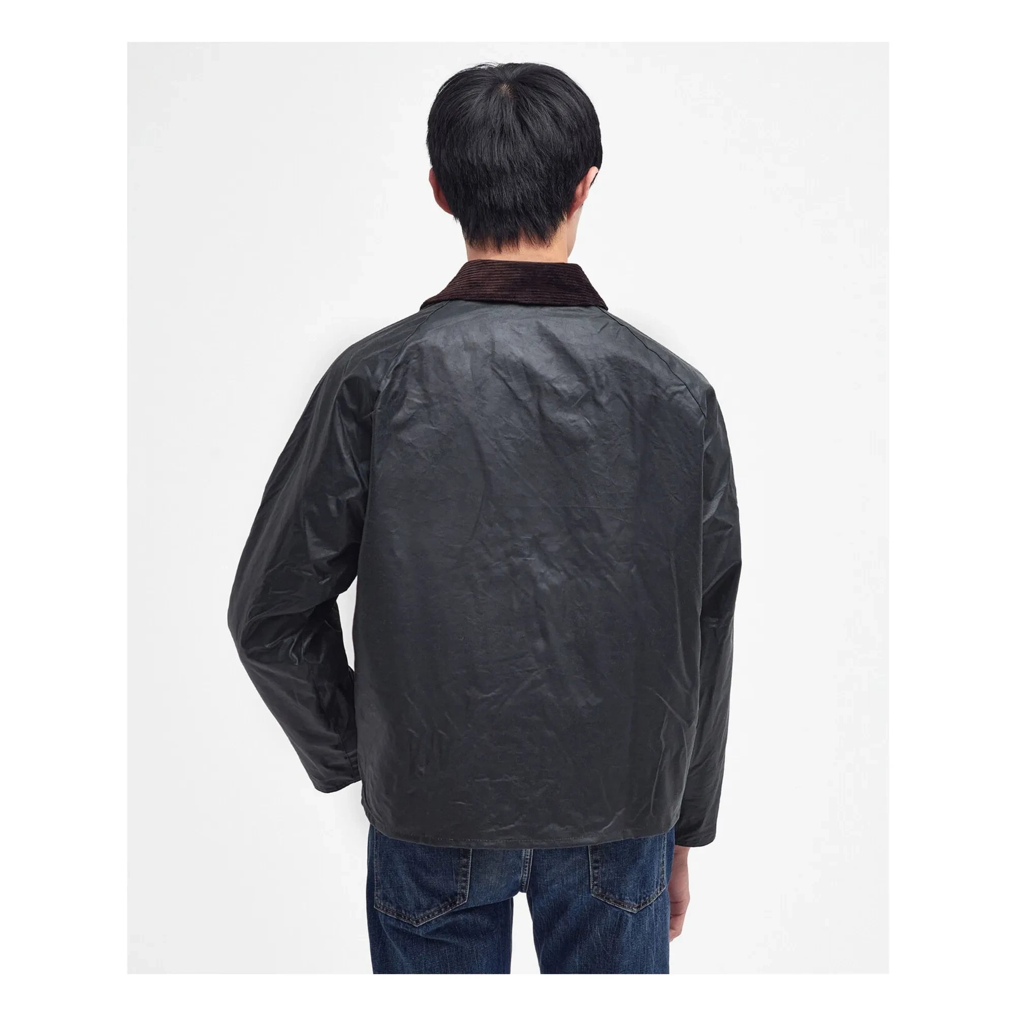 Barbour - Transport Wax Bone Ceket | Siyah