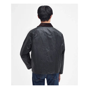 Barbour - Transport Wax Bone Ceket | Siyah