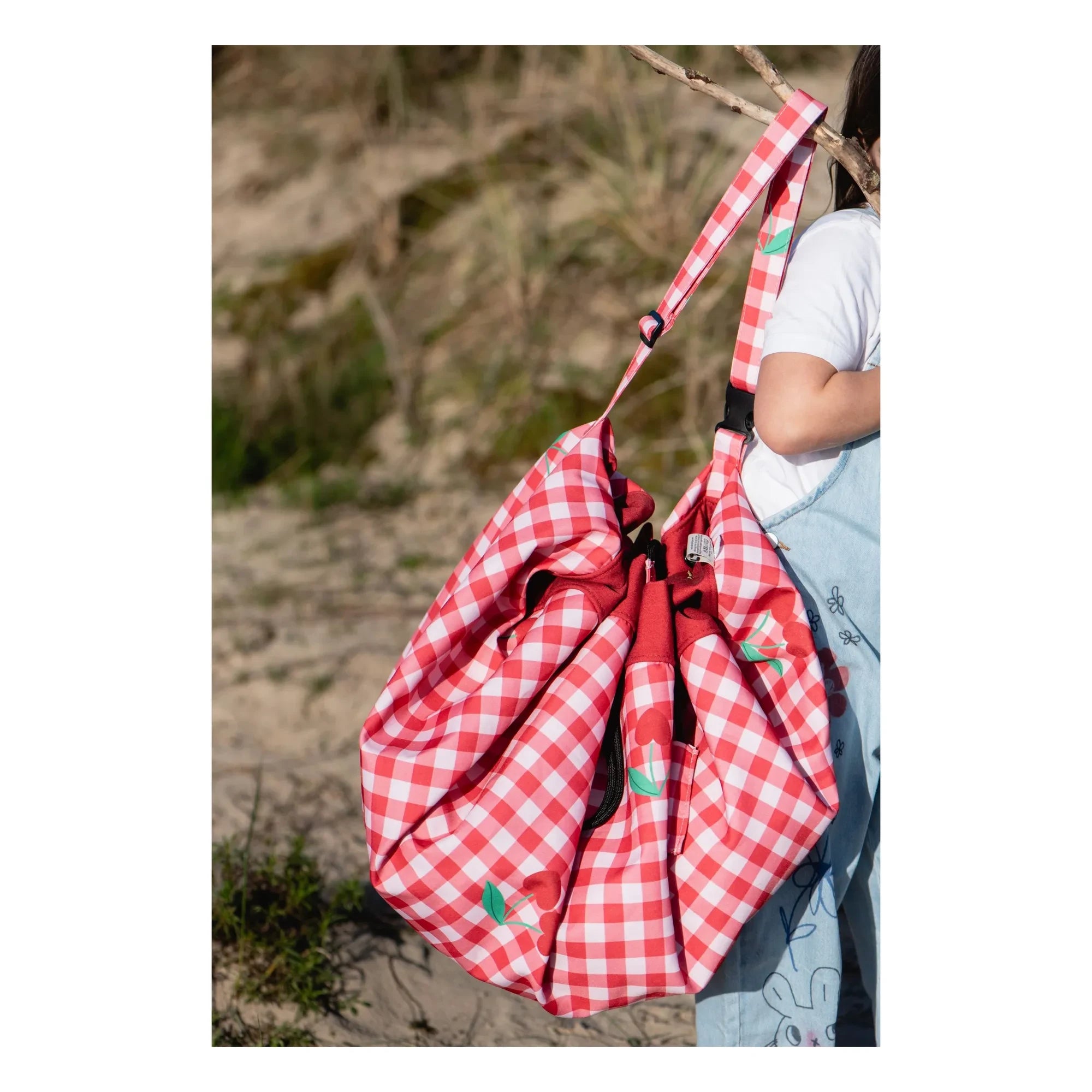 Play and Go - Noomad Outdoor Play Bag / Mat - Piknik | Kırmızı