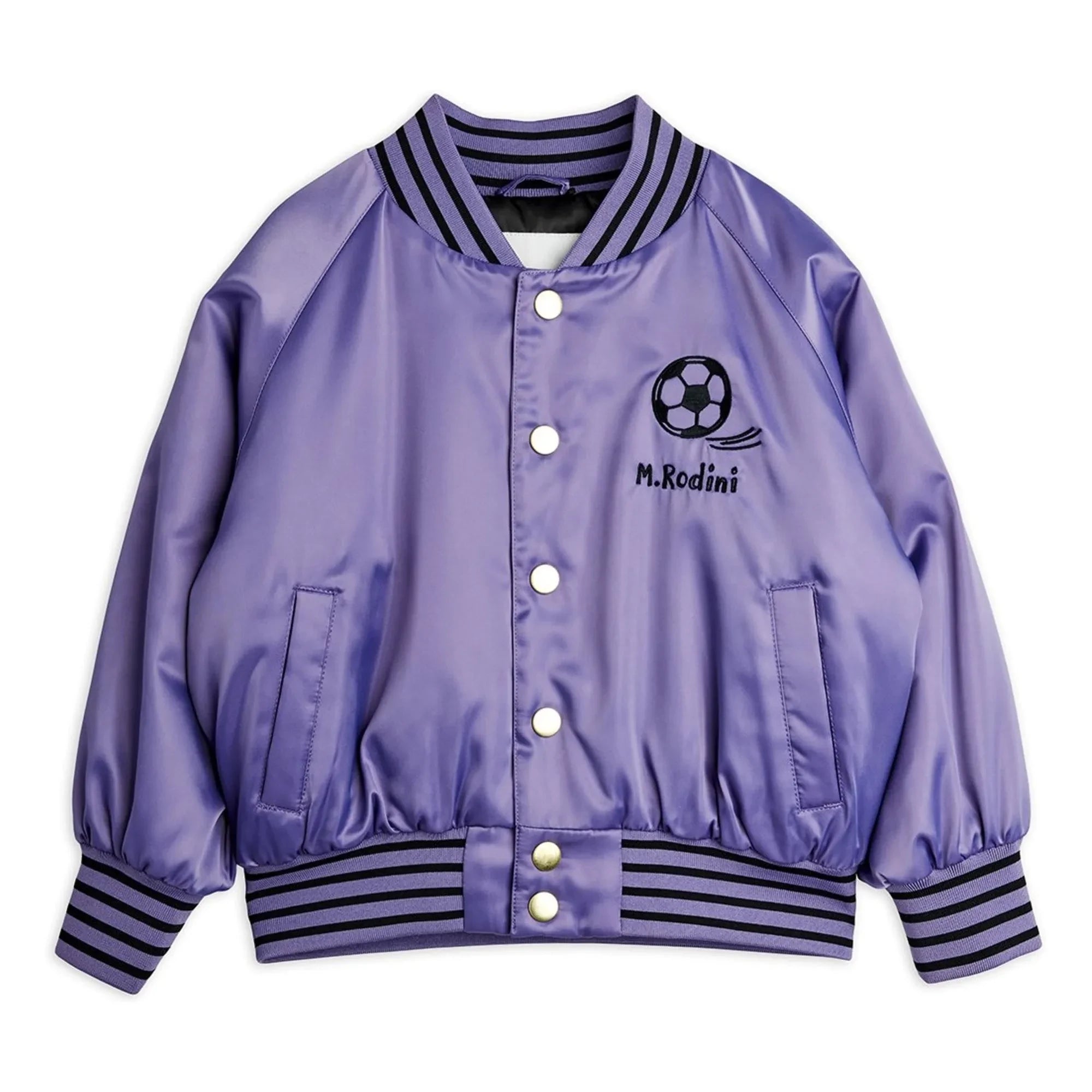 Mini Rodini - Futbol Bomber Saten Geri Dönüştürülmüş Lifler | Mor