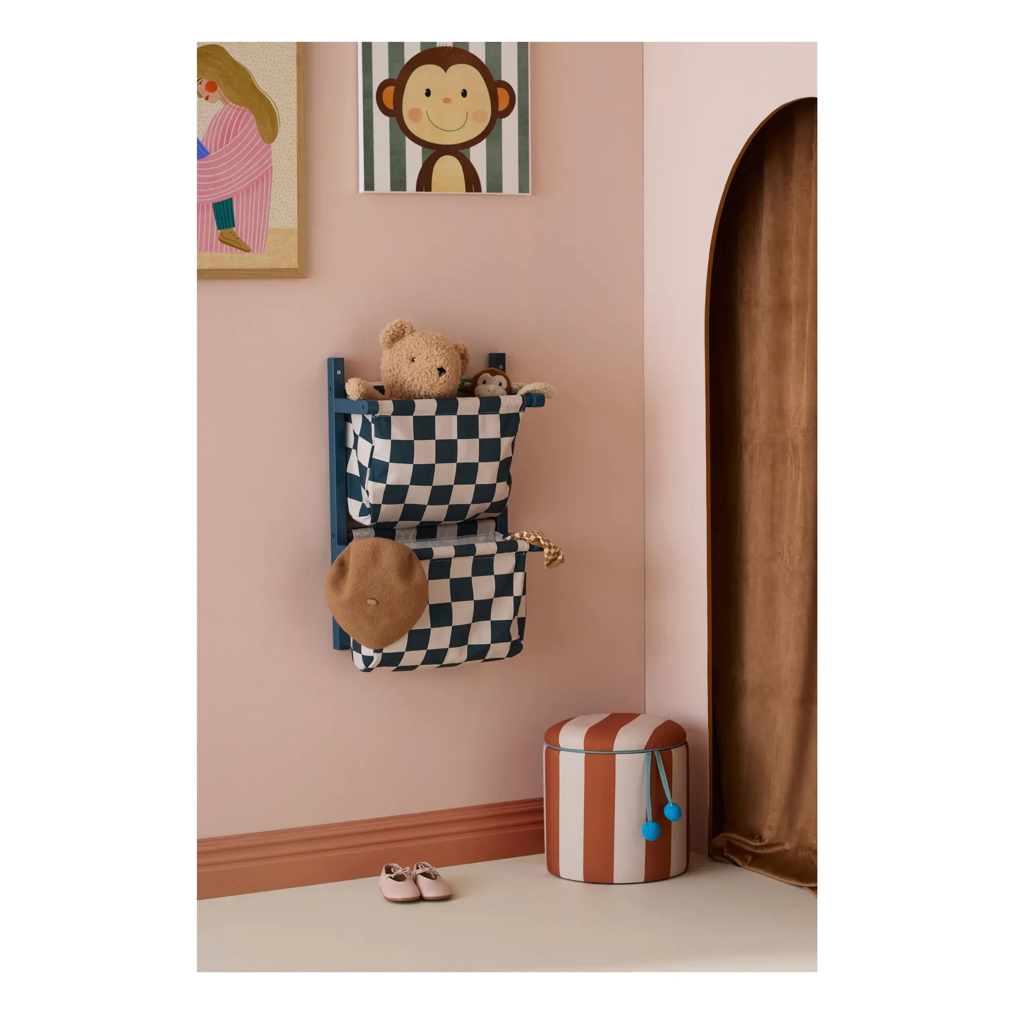 Kid's Concept - Kumaş Duvar Saklama Ünitesi