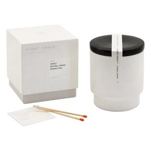 Night Space - True Black Candle - Doğal Bahar, Turuncu