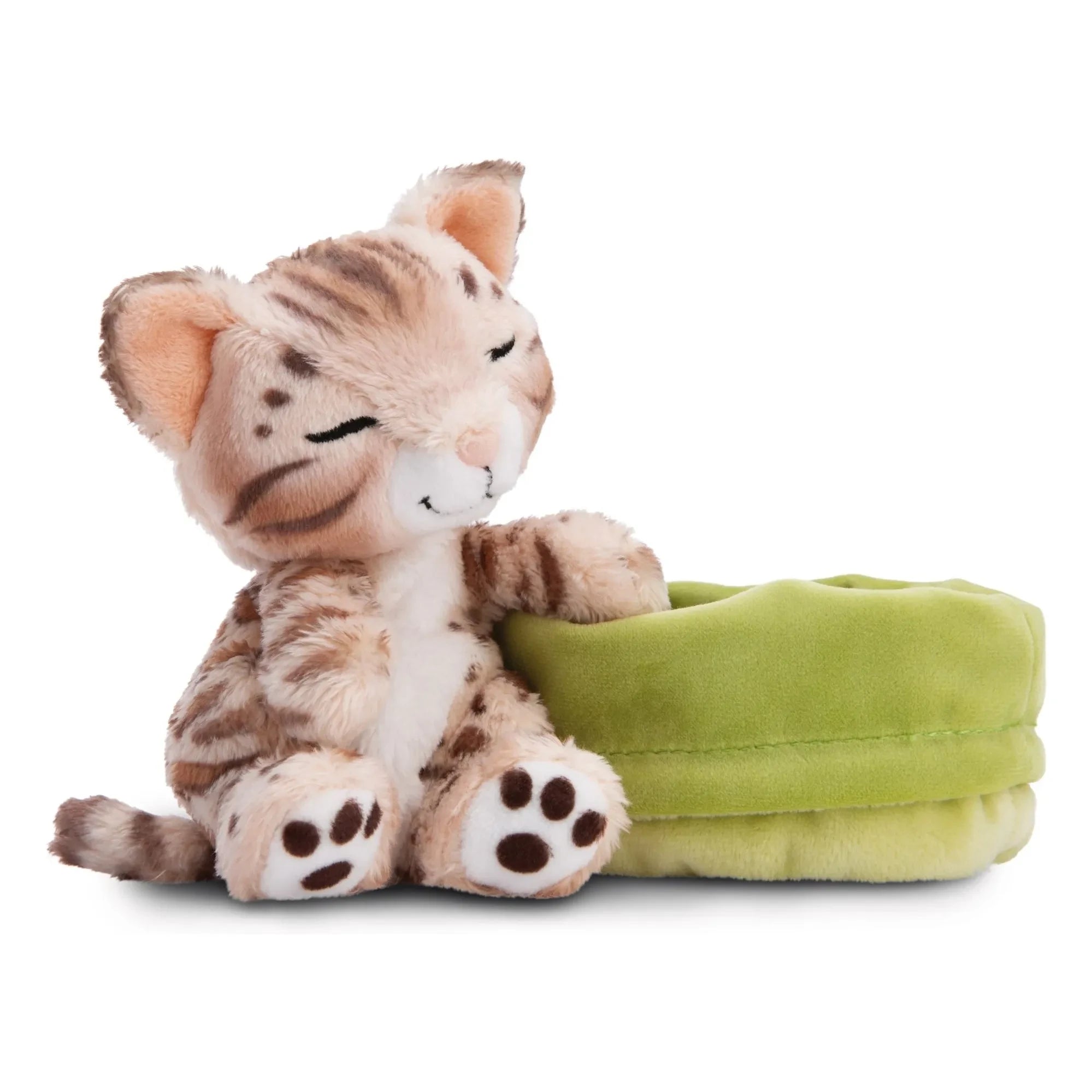 Nici - Bengal kedi peluş - Sleeping Pets | Açık kahverengi