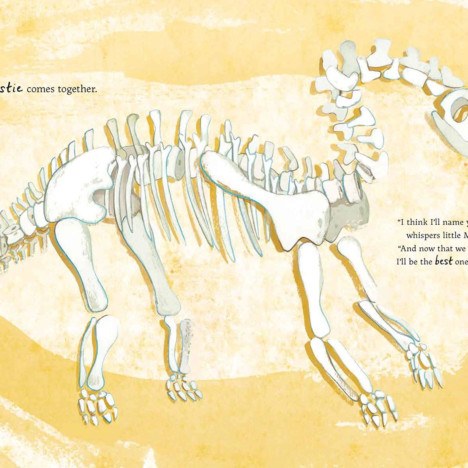 Bloomsbury - The Girl and the Dinosaur Story Book-Dinossi