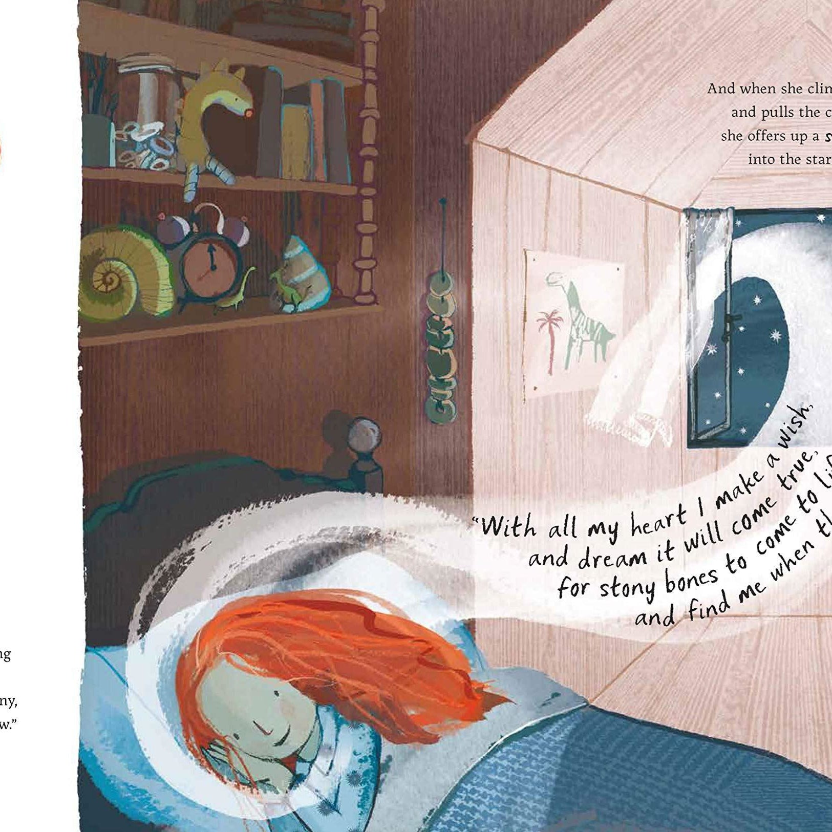 Bloomsbury - The Girl and the Dinosaur Story Book-Dinossi