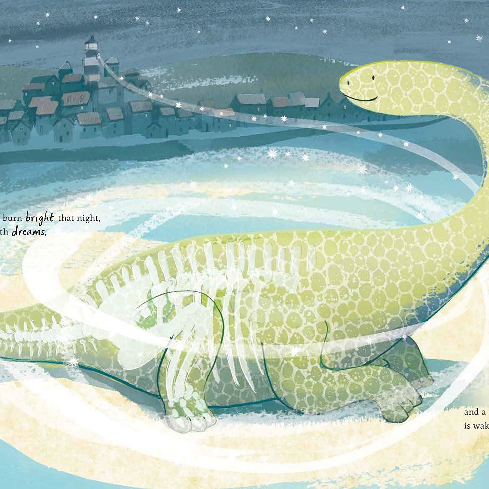 Bloomsbury - The Girl and the Dinosaur Story Book-Dinossi