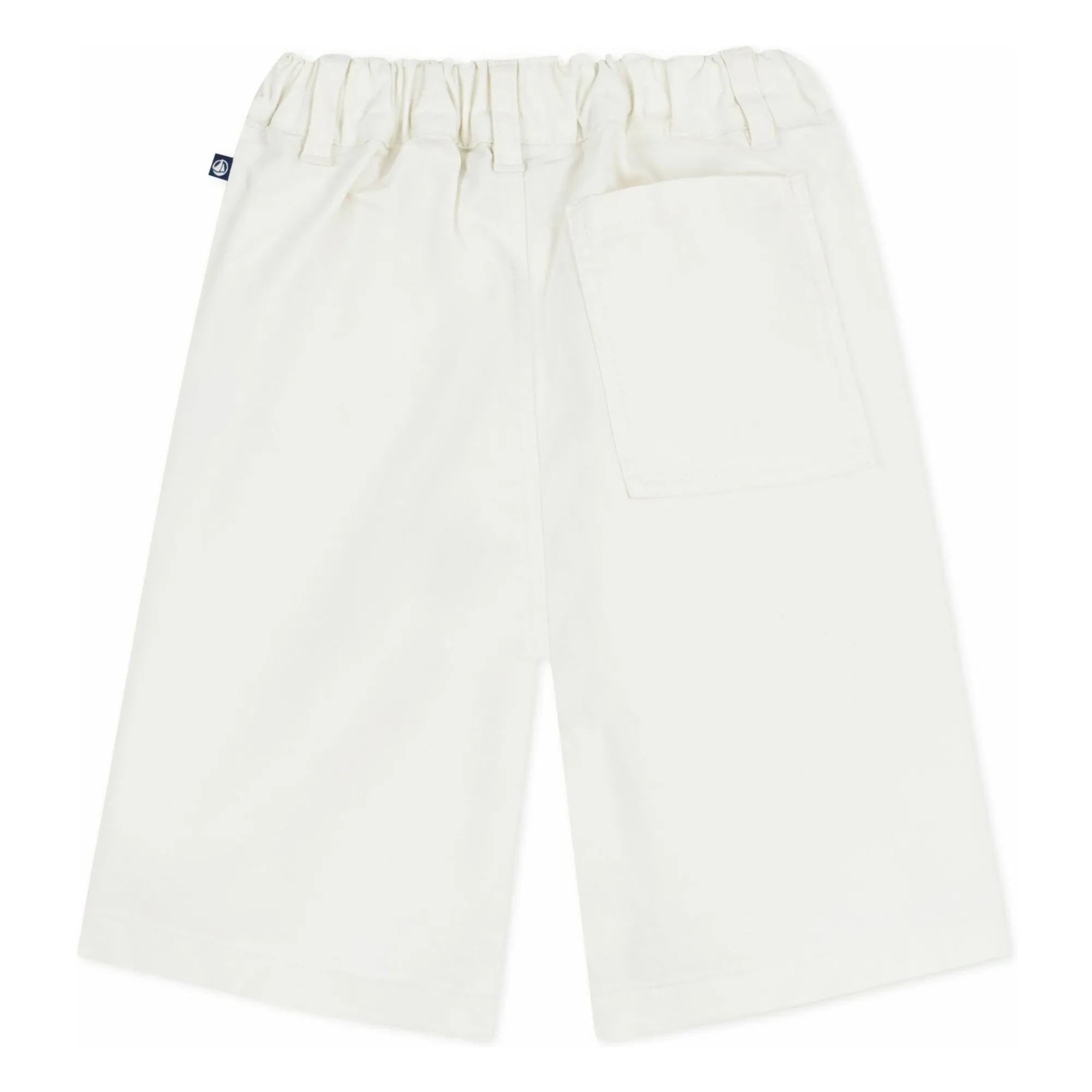 Petit Bateau - Uni Twill Bermuda Şort | Ekru