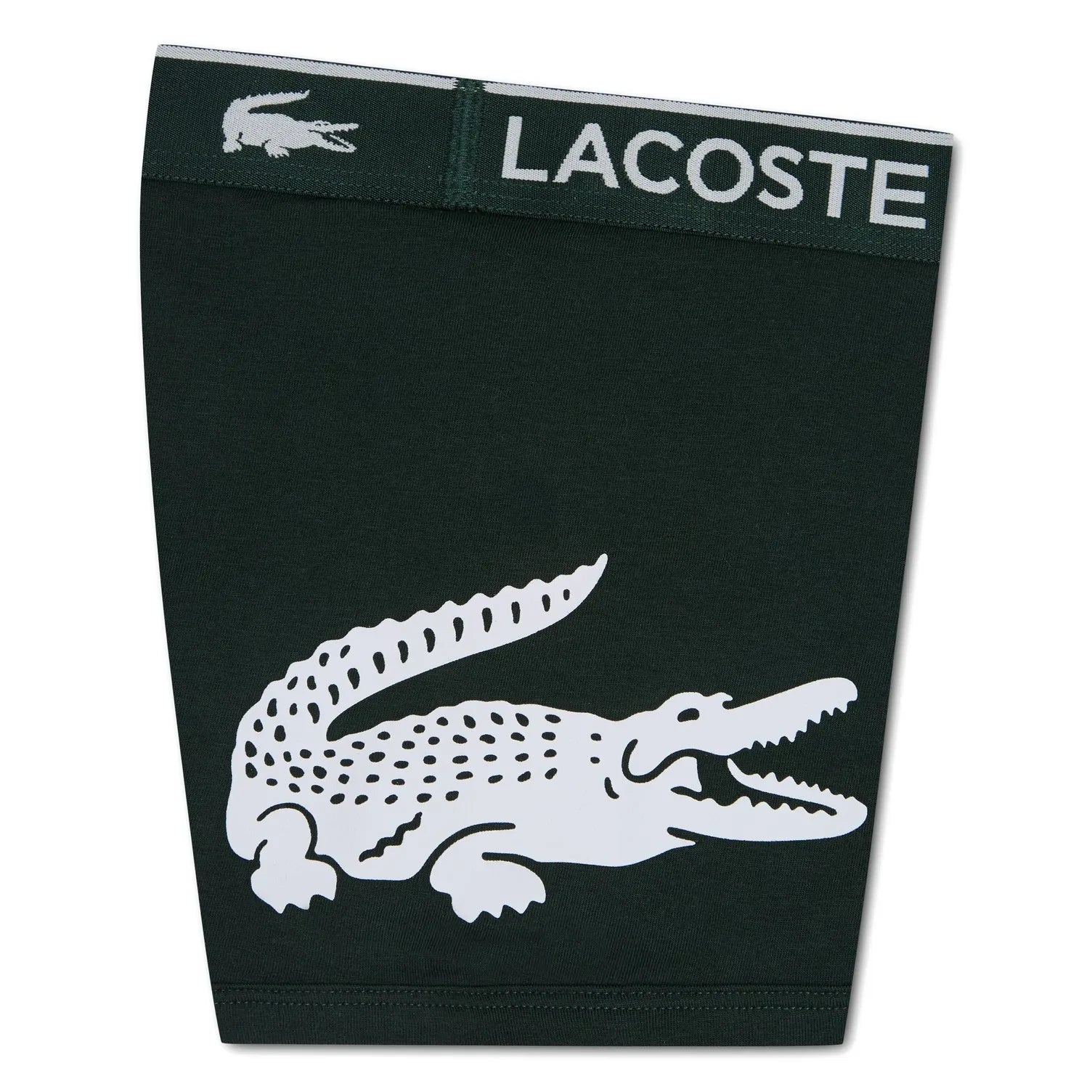 Lacoste - طقم بوكسر بشعار 3 قطع | رمادي