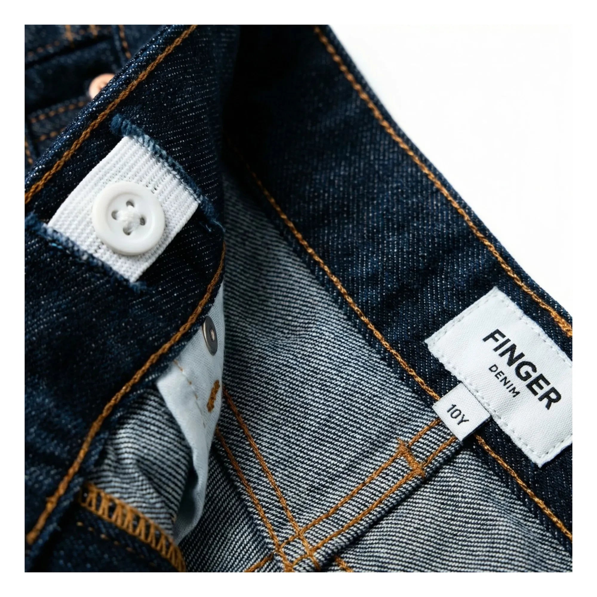 Finger in the nose - Bermuda Denim Dua | Denim brut
