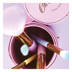 Oh Flossy - Gökkuşağı Makyaj Fırçaları - 5'li Set