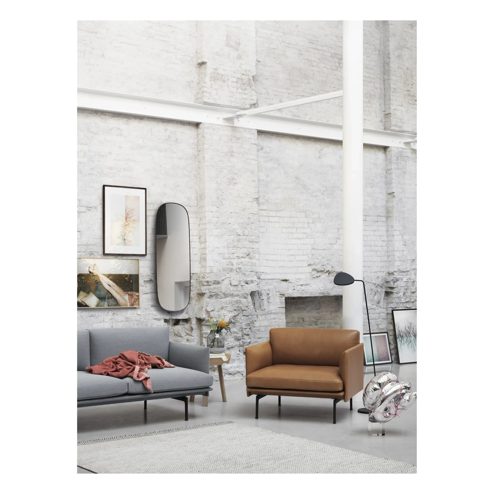 Muuto - Ply Yün Halı | Krem