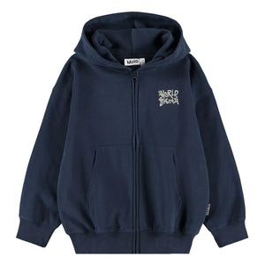 Molo - Marley Fermuarlı Sweatshirt | Gece mavisi