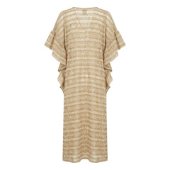 Lison Paris - Sunset Dantel Kaftan | Beyaz