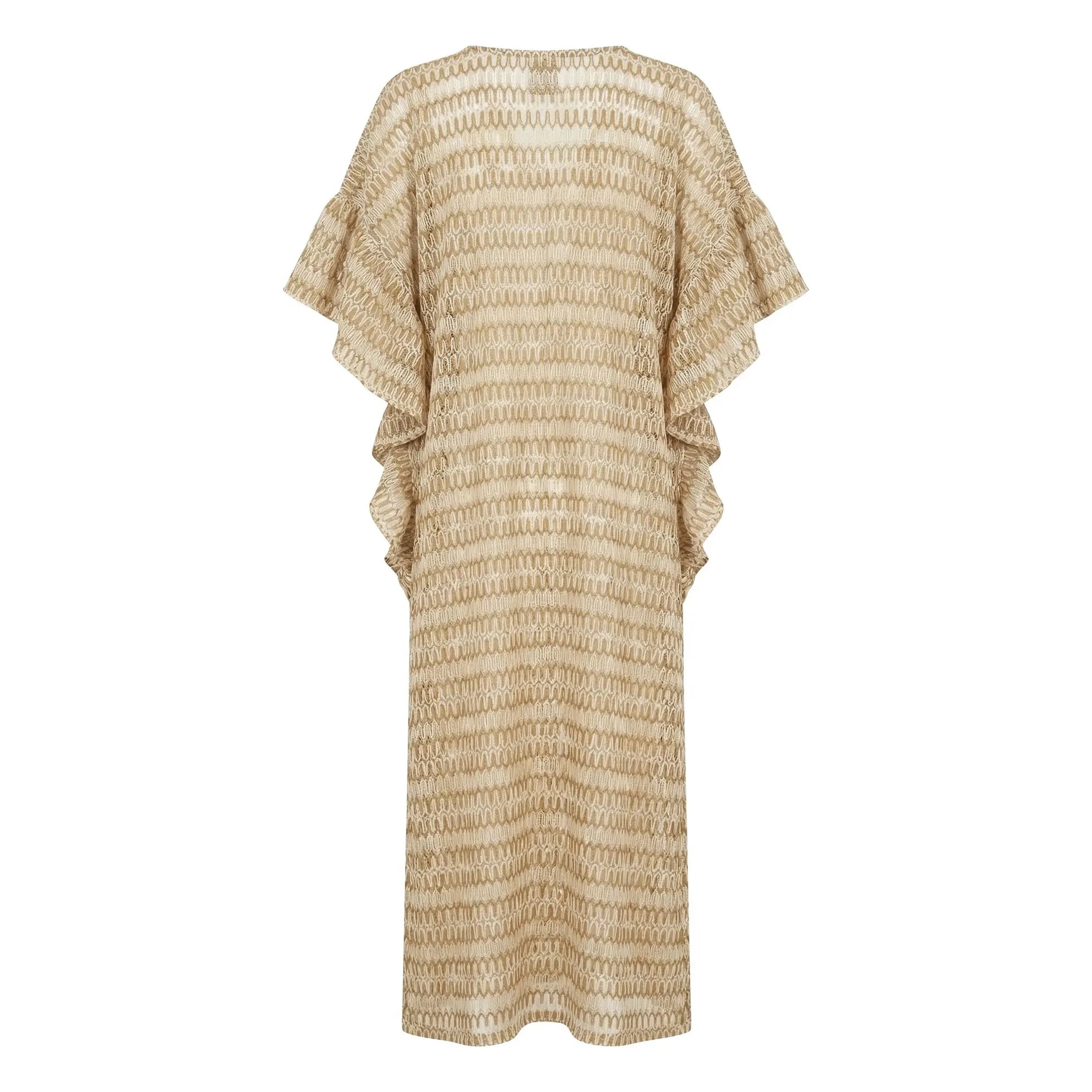 Lison Paris - Sunset Dantel Kaftan | Beyaz
