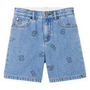 Stella McCartney Kids - Kot şort | Mavi