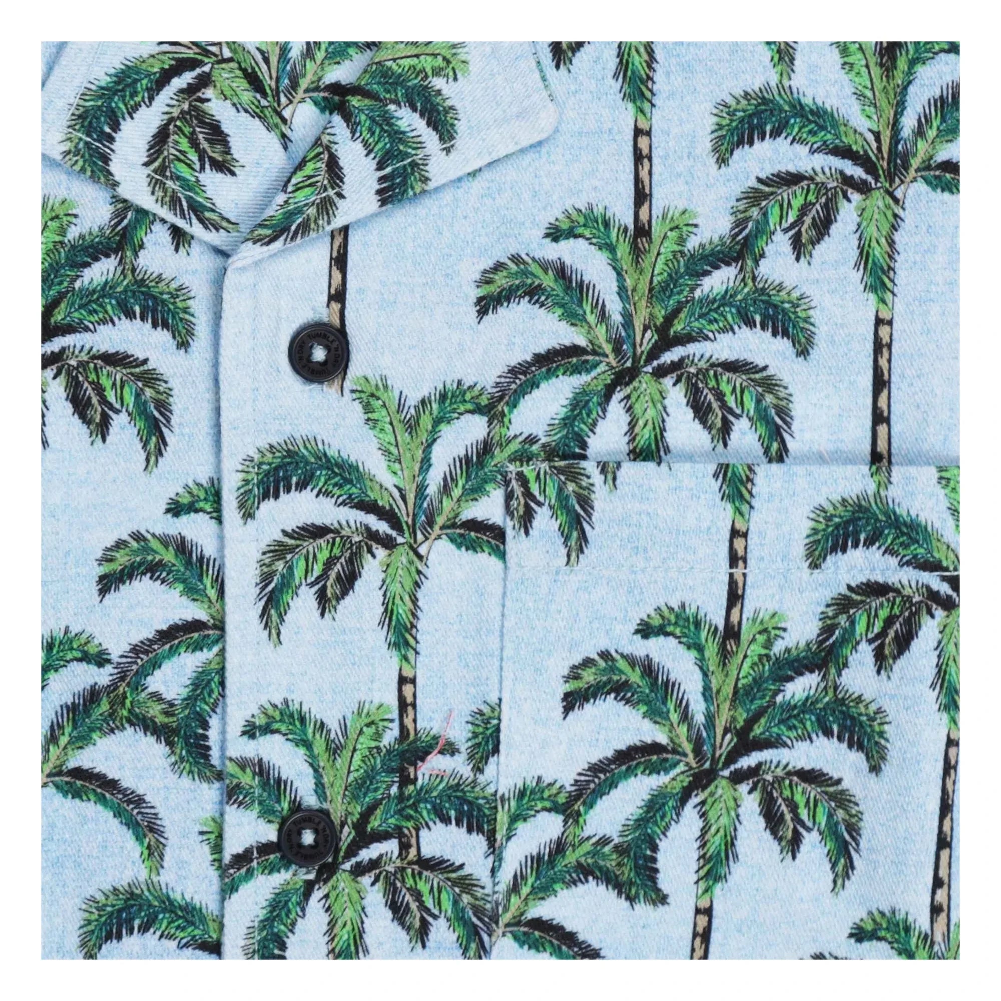 Tumble N'Dry - Palm Island gömlek | Açık mavi